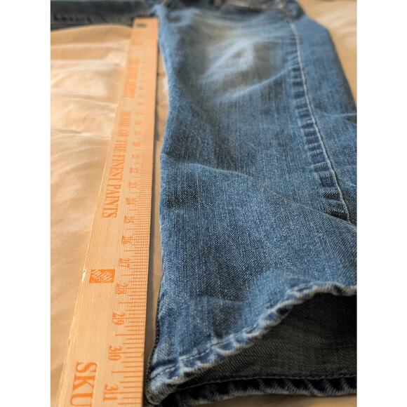 Bluer Denim Selvedge Jeans 28R | Made in USA Premium Low Rise Straight - Picture 12 of 12